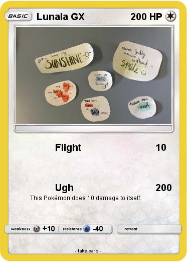 Pokemon Lunala GX