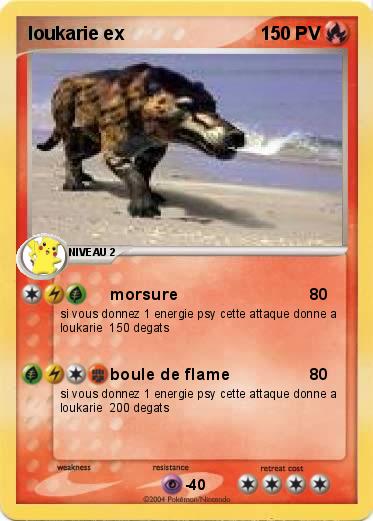Pokemon loukarie ex