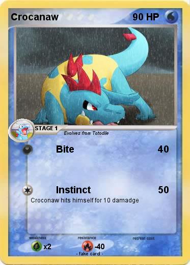 Pokemon Crocanaw