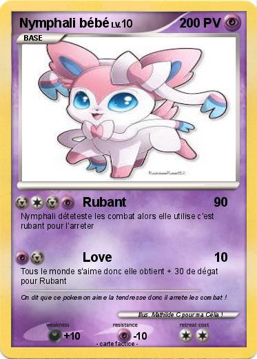 Pokemon Nymphali bébé