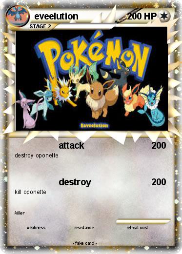 Pokemon eveelution