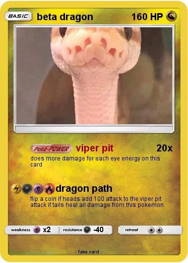 Pokemon beta dragon