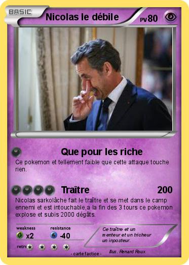 Pokemon Nicolas le débile