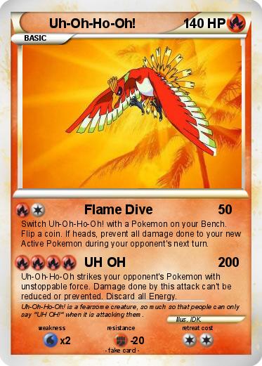 Pokemon Uh-Oh-Ho-Oh!