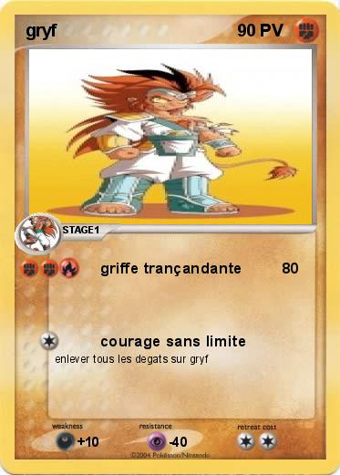 Pokemon gryf
