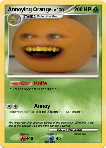 Pokemon Annoying Orange