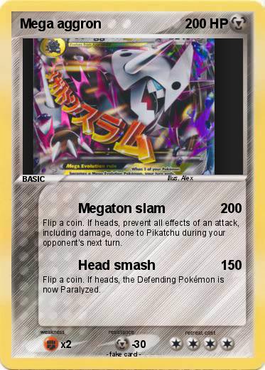 Pokemon Mega aggron