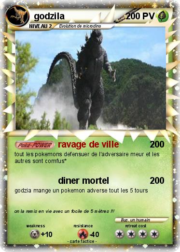 Pokemon godzila