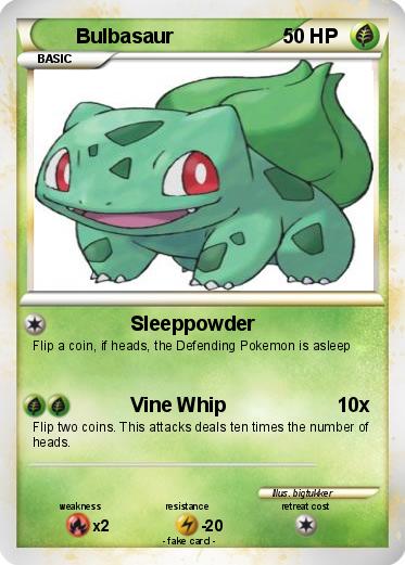 Pokemon Bulbasaur
