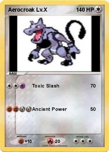 Pokemon Aerocroak Lv.X