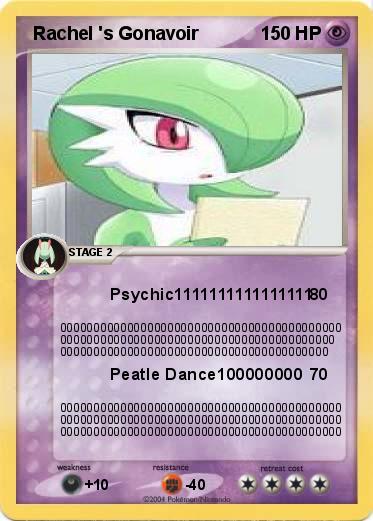 Pokemon  Rachel 's Gonavoir