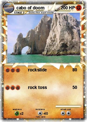 Pokemon cabo of doom
