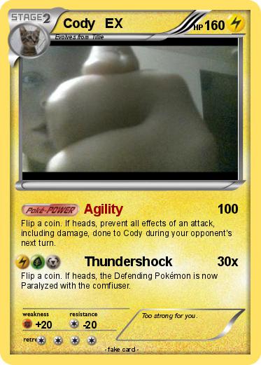 Pokemon Cody   EX