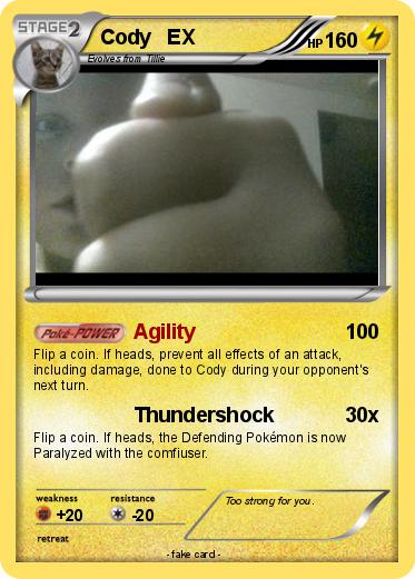 Pokemon Cody   EX