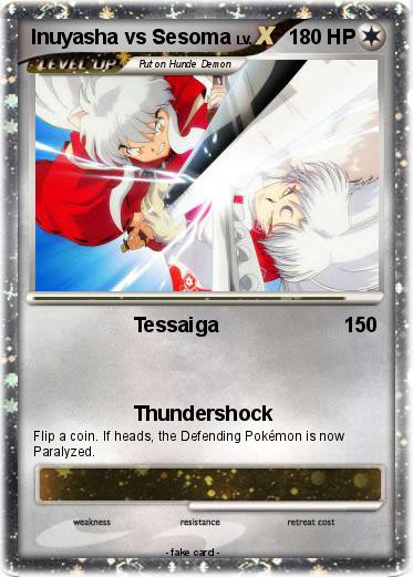 Pokemon Inuyasha vs Sesoma