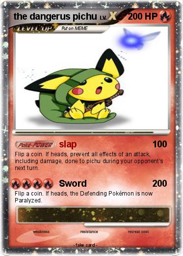 Pokemon the dangerus pichu