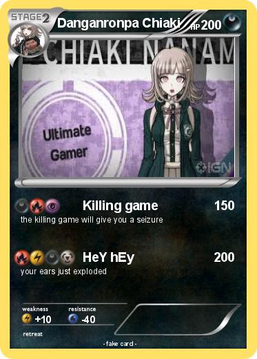 Pokemon Danganronpa Chiaki