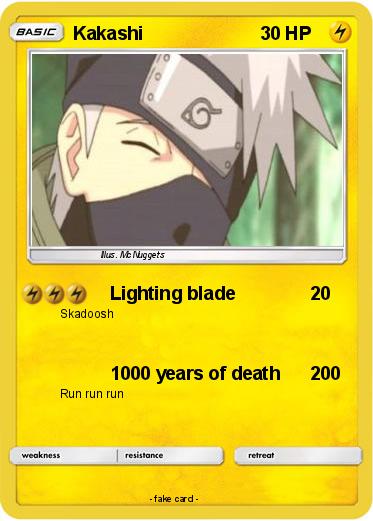Pokemon Kakashi