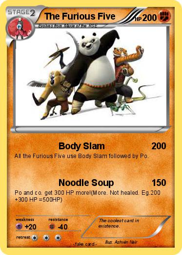 Pokemon The Furious Five