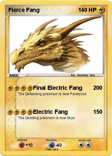 Pokemon Fierce Fang