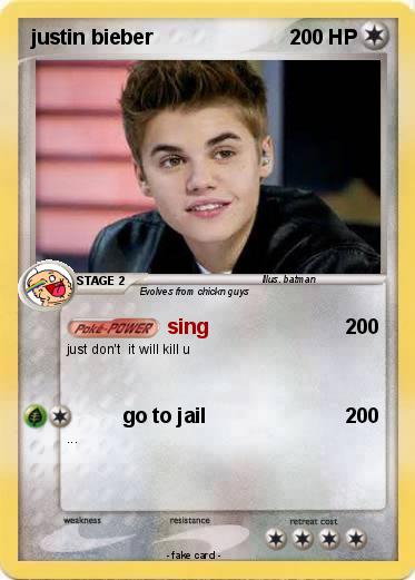 Pokemon justin bieber