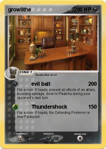 Pokemon growlithe