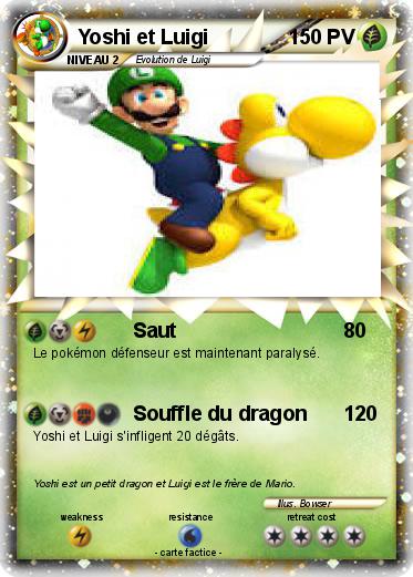 Pokemon Yoshi et Luigi