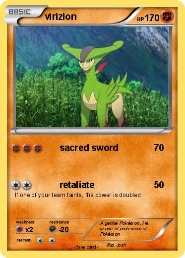 Pokemon virizion