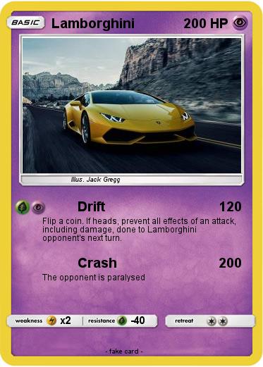 Pokemon Lamborghini