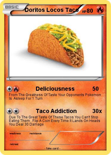 Pokemon Doritos Locos Taco