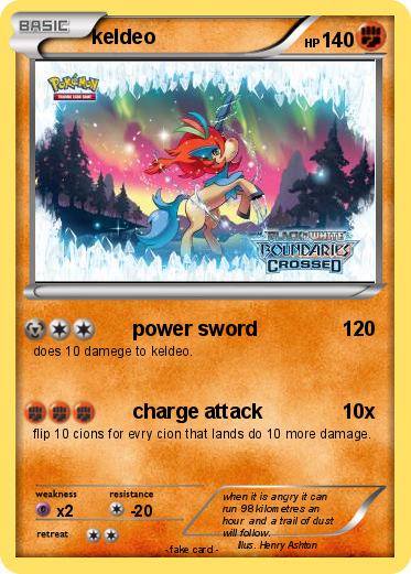 Pokemon keldeo