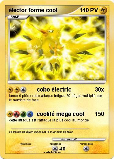 Pokemon élector forme cool