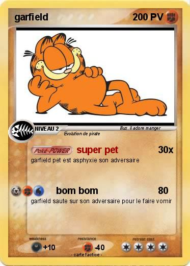 Pokemon garfield