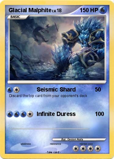 Pokemon Glacial Malphite