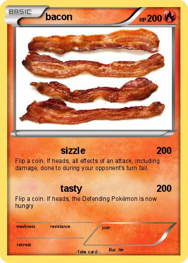 Pokemon bacon