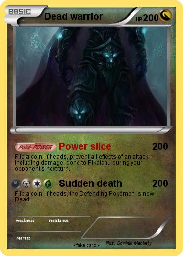 Pokemon Dead warrior