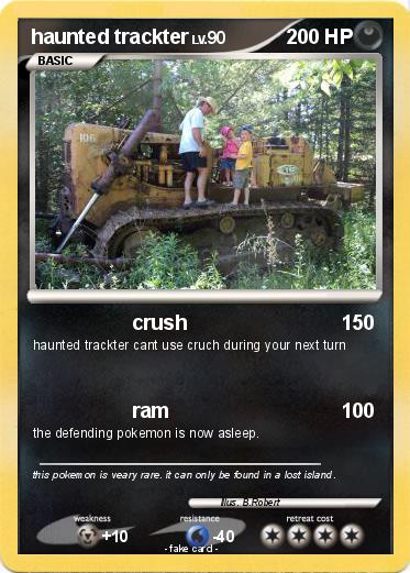 Pokemon haunted trackter