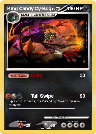 Pokemon King Candy Cy-Bug