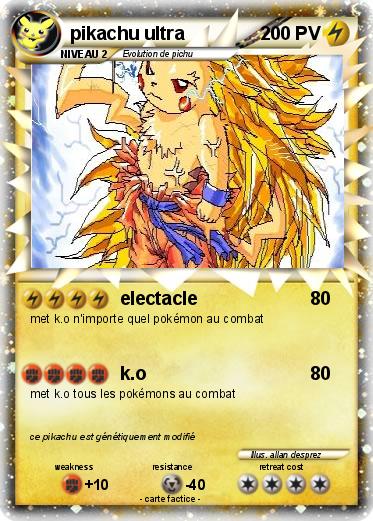 Pokemon pikachu ultra