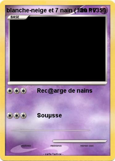 Pokemon blanche-neige et 7 nain ( film 1935 )