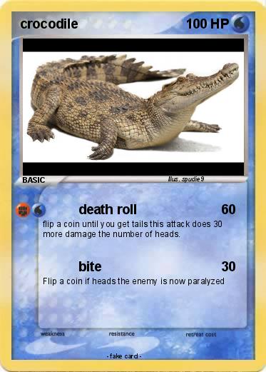 Pokemon crocodile