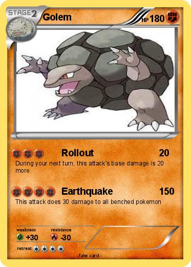 Pokemon Golem