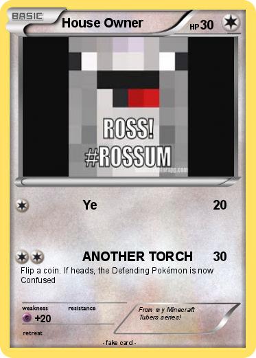 Pokemon House Owner