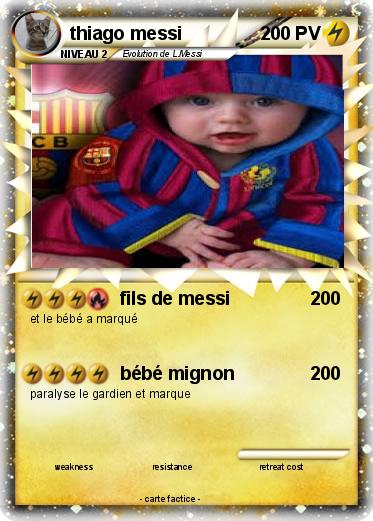 Pokemon thiago messi