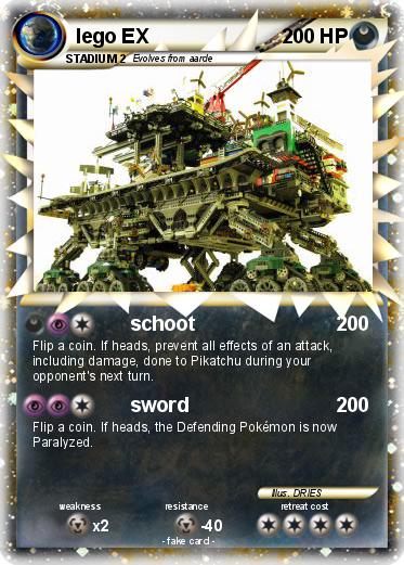 Pokemon lego EX