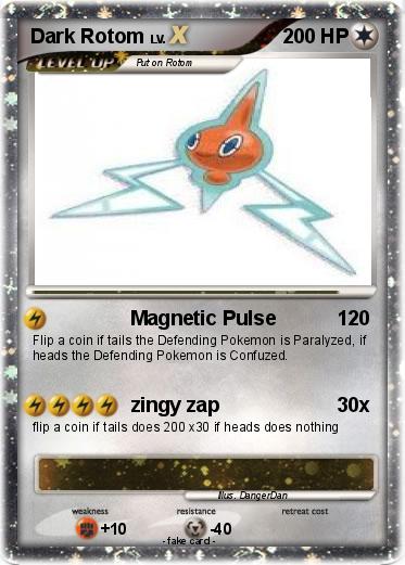 Pokemon Dark Rotom