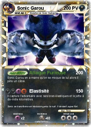 Pokemon Sonic Garou