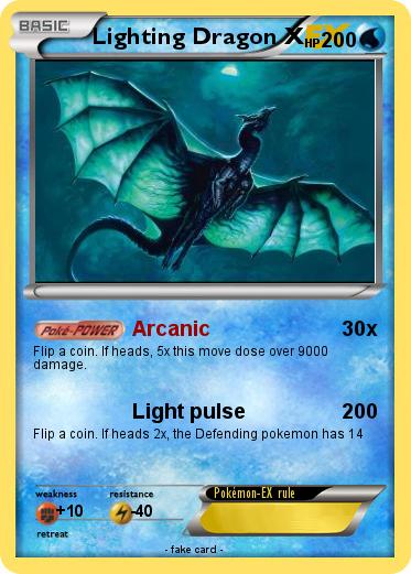 Pokemon Lighting Dragon X