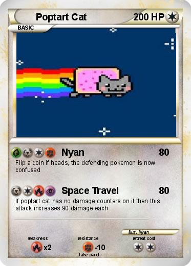 Pokemon Poptart Cat