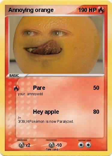 Pokemon Annoying orange